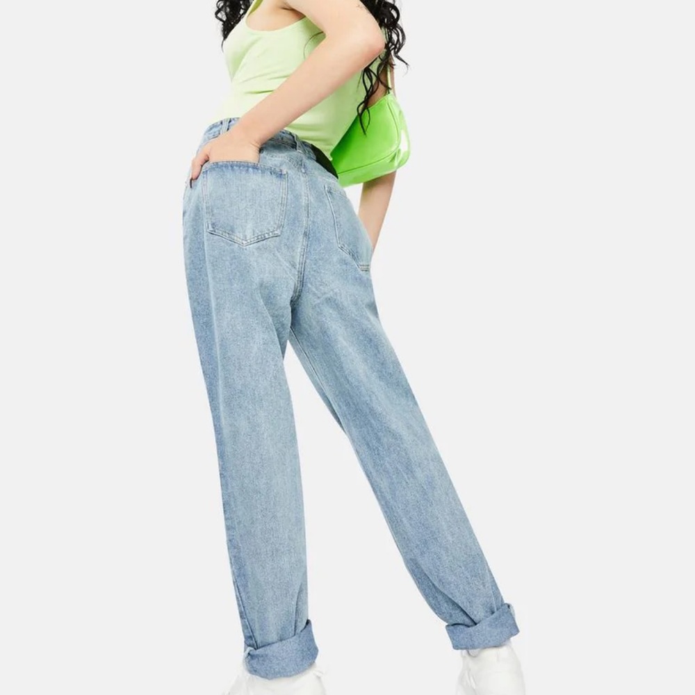 By Dyln Harlow Mom Jeans Blue - Picture 2 of 10